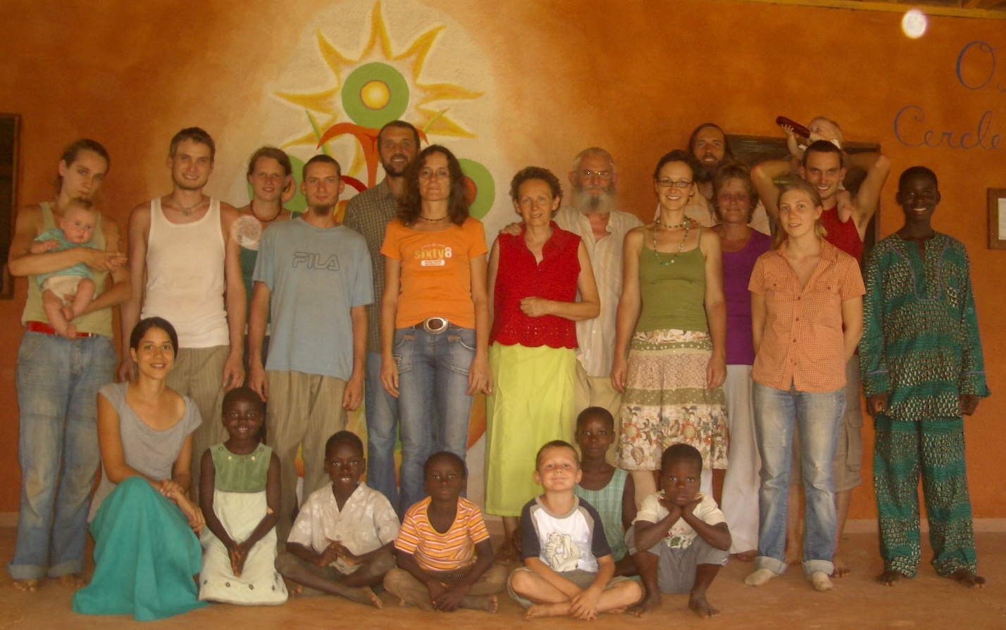 Ein Gruppenbild einer Patchworkfamilie